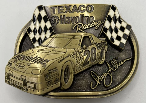 Davey Allison Racing Limited Edition Belt Buckle Texaco 1480 of 2800 USA EUC Cover