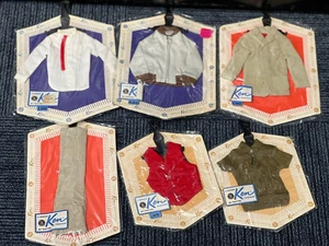Ken Doll Clothing Lot New in Package Vintage 1962-1963 Never Opened Six 6 Items - Picture 1 of 9