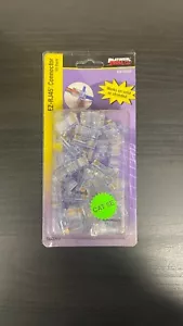 Platinum Tools 100003C EZ-RJ45 Cat5/5e Connectors Clamshell pack of 50 clips NEW - Picture 1 of 2