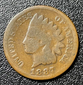 1887 Indian Head Cent Penny “Great Value On eBay” - Picture 1 of 4