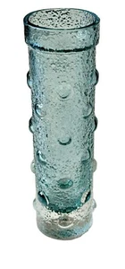 Icy Blue Bubble Glass Vase by Tamara Aladin for Riihimaen Lasi Oy-Finland-1970s - Picture 1 of 7
