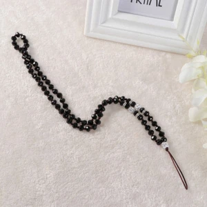 Hanging Rope Chain Beaded Phone Lanyard Phone Bracelet Phone Beads Strap - Zdjęcie 1 z 12