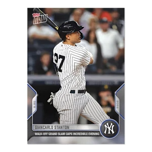 2022 Topps NOW # 930 Stanton Walk Off Grand Slam - Free Shipping Always! - Picture 1 of 2
