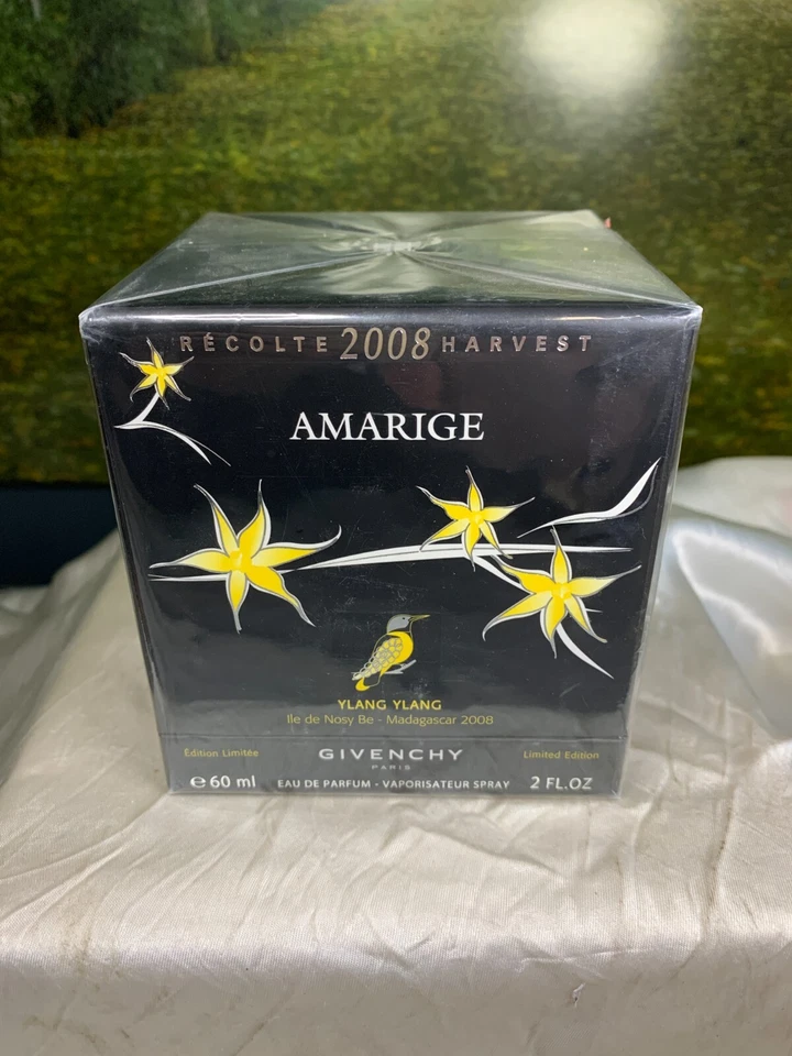 Givenchy Amarige RECOLTE 2008 Harvest Ylang EDP Parfum Limited 60ml 2 Oz
