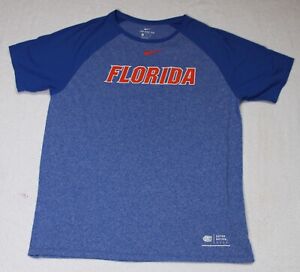 Nike University of Florida Gators Blue T-Shirt Size XL (22.5X30.5)