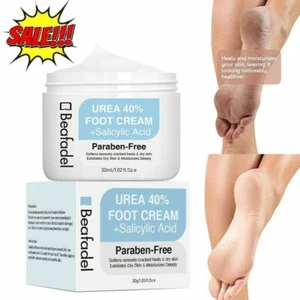 Foot Care Urea Cream 40% Foot Scrub Salicylic Acid Dead Exfoliates30G〠 - Picture 1 of 9
