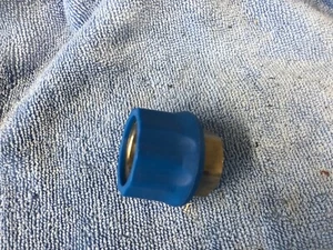 IDROPULITRICE ALTA PRESSIONE ATTACCO RAPIDO KEW FEMMINA INOX/ST 3/8 FEMMINA - Foto 1 di 5