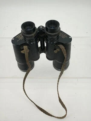 Vintage United 7x50 7.1 Coated Outdoor Field Hunting Binoculars w Braided Strap - Image 1 of 4
