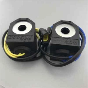 DOOSAN DH150-7/220-5 Excavator Pilot Solenoid Valve Coil Inner Diameter 13mm - Picture 1 of 4