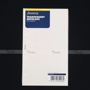 Filofax Book Personal Store documents Transparent Envelope Top Opening 133612 - Picture 1 of 4