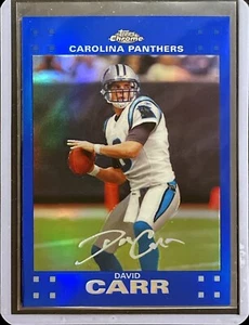 David Carr - Blue Refractor - 2007 Topps Chrome Football #TC59 - Bild 1 von 1