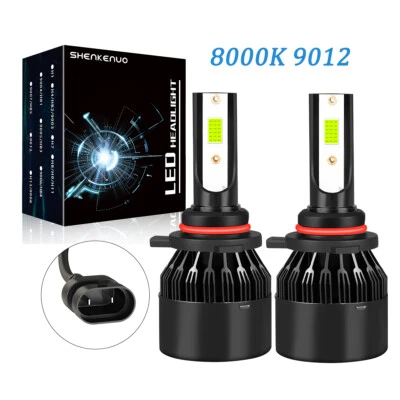 For CADILLAC ATS 2013-2017 - 2PC 8000K LED Headlight Kit High/Low Beam Bulbs C9 - Image 1 of 4