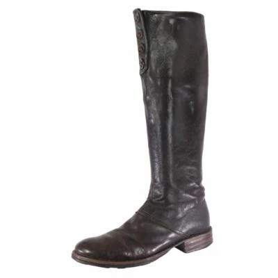 Botas hasta la rodilla FIORENTINI + BAKER talla 37 EU 7 US Cuero ITALIA Marrón Oscuro Foto 1 de 4