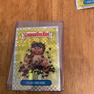 GPK Garbage Pail Kids Chrome 2013 Xfractor Refractor Itchy Richie 11a Awesome!!!