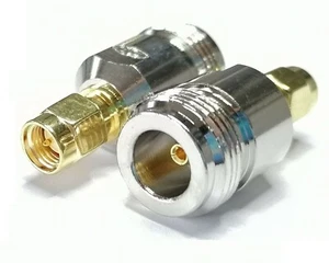 Adaptador N-K (femenino) a SMA-J (macho) 50 ohmios DC ~ 11 GHz - Imagen 1 de 3