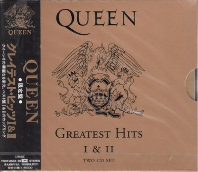 QUEEN - Greatest Hits I & II (Japan 2CD, 1995) NEW! ~old store stock ~ - Image 1 of 2