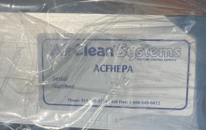 AirClean Systems HEPA Probe Storage Filter ACFHEPA 24”X12” - Picture 1 of 5