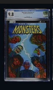🔥 Mark Spears Monsters #1 CGC 9.8 cubierta graduada primera impresión 🔥 - Imagen 1 de 2
