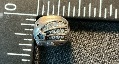 Chamilia CHAM 925 H plata de ley y cristal REACH FOR THE STARS encanto abalorio Foto 1 de 4