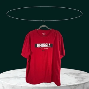 T-shirt uomo Nike Red Georgia Bulldogs Campus Gametime 2XL - Foto 1 di 7