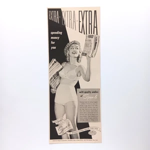 1949 Spun-Lo Damen Unterwäsche Dessous Werbeanzeige Werbung Reklame Advertising - Picture 1 of 1