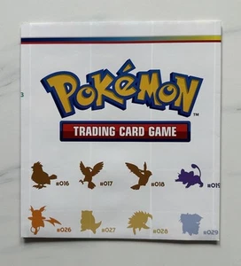 Pokemon Scarlet Violet 151 Poster Only Original 151 Kanto Poster Collection - Picture 1 of 4