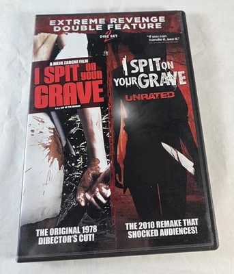 I Spit On Your Grave (1978) / 2010 Remake 2-Disc DVD Set - Joe Bob Briggs - Image 1 of 4