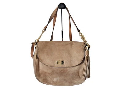 MICHAEL KORS Convertible BEDFORD SUEDE CROSS BODY Shoulder BAG - Image 1 of 4