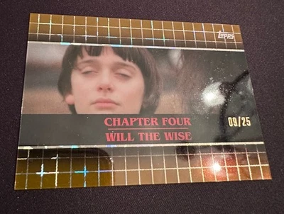Topps Stranger Things High-Tek Will the Wise Orange #9/25 C-12 Byers 2025 Foto 1 de 2