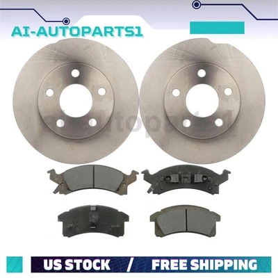 Kit de pastillas de freno delanteras + rotores de freno para Chevrolet Camaro 1993 Foto 1 de 4