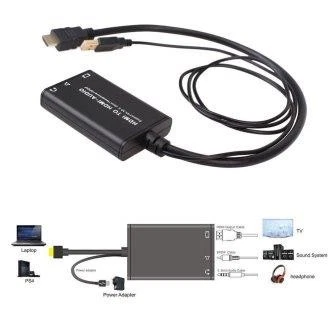 *Zs- CONVERTITORE ESTRATTORE AUDIO DIGITALE ANALOGICO DA HDMI A HDMI + SPDIF + 5 - Immagine 1 di 3