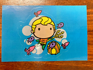 Aquaman Official Dc Chibis Sticker Series 1 Decal #15 of 15 Full color