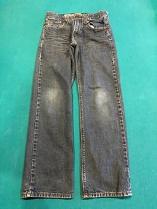 Levi's Signature Slim Straight Jeans Youth Size 14 Regular W27 L27 Blue Denim. - Picture 1 of 11