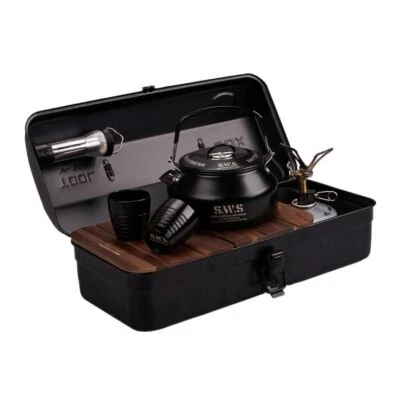 Multifunctional Outdoor Toolbox Portable Camping Accessories - image 1 of 4