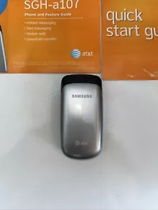 AT&T Samsung SGH-A107 Flip Cell Cellular Phone - Picture 1 of 11