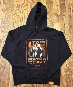Sudadera con Capucha BTS Permiso para Bailar Tour Grande KPOP Jimin Jung Kook Suga Jin Oficial - Imagen 1 de 4