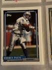 1992 Team NFL Cards, Rodney Peete, Detroit Lions, Sports trading cards
