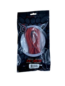 T-Spec 14' Ft Two Channel Woven RCA Interconnect Cable Subwoofer Audio Wire 2CH - Picture 1 of 2