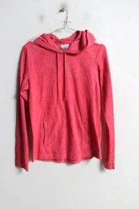Columbia Womens Fleece Hoodie Pink - Size Small S (J86) - Picture 1 of 3