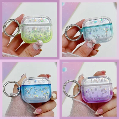 Pour Apple Airpods 3 Pro2 Écouteurs Boîte de charge Paillettes Protection Case - Photo 1/4