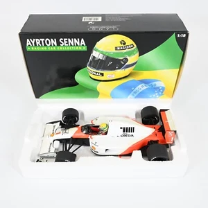 MINICHAMPS LANG 1/18 Mclaren MP4/6 Ayrton Senna Diecast Model Car - Picture 1 of 16