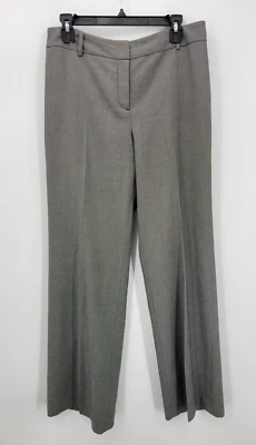 Брюки женские Ann Taylor 8 черные птичий глаз костюм фирменный крой карьерные брюки - Изображение 1 из 4