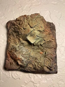 Sean Corner Sculpture Clay Face Sculpture 2006 Clay Art Clay Abstract Artist - Picture 1 of 8