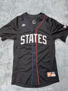 New Nike Dri Fit Team States USA National Soccer Team Baseball Jersey Size Small - Picture 1 of 11