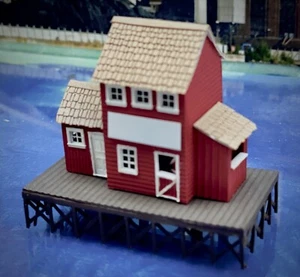 PLANS ONLY - Charlie's Bait & Tackle N Scale (1:160) Building Plans Model RR - Picture 1 of 10
