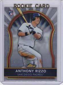 ANTHONY RIZZO ROOKIE CARD 2011 Topps Finest Baseball RC Padres CHICAGO CUBS!! - Picture 1 of 2