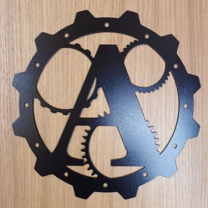 Steel Gear Anfangsbuchstaben Monogramme - Bild 1 von 28