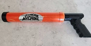 Pistola/lanzador de agua hidrobólica Stream Machine naranja tie dye jaspeado negro 17" - Imagen 1 de 8