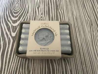 VTG Bath & Body Works Botanical Exfoliating Bar Freesia 4 oz. New! FREE S/H - Image 1 of 2