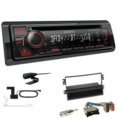 Kenwood KDC-BT450DAB Radio Bluetooth DAB Einbauset für KIA Carens II 2002-2006 - Bild 1 von 4